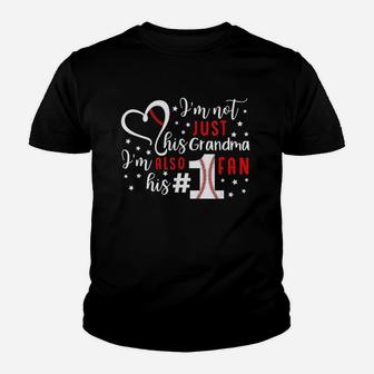 I Am Not Just His Grandma Youth T-shirt | Crazezy
