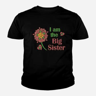 I Am The Big Sister Youth T-shirt | Crazezy