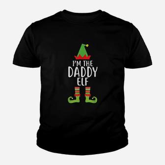 I Am The Daddy Dad Elf Youth T-shirt | Crazezy UK