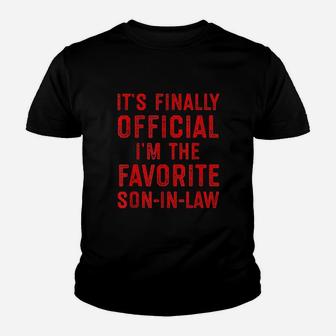 I Am The Favorite Son In Law Youth T-shirt | Crazezy AU