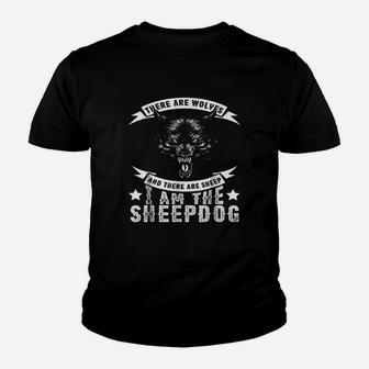 I Am The Sheepdog Youth T-shirt | Crazezy UK