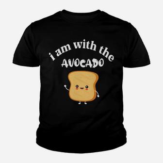 I Am With The Avocado Youth T-shirt - Monsterry DE