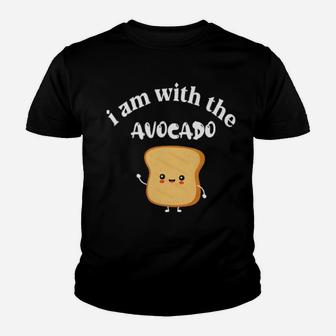 I Am With The Avocado Youth T-shirt - Monsterry DE