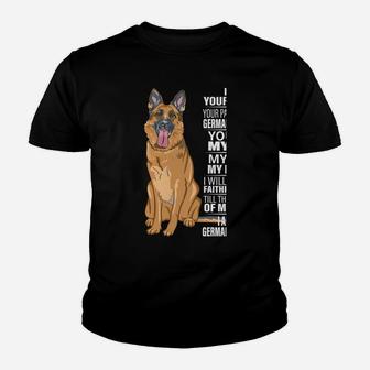 I Am Your Friend Your Partner Your German Shepherd Dog Gifts Youth T-shirt | Crazezy CA