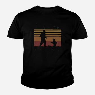 I Asked God For A Soccer Partner He Sent Me My Son Vintage Youth T-shirt - Monsterry