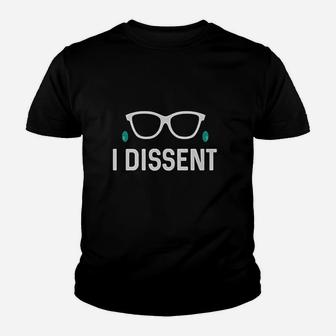I Dissent Glasses Youth T-shirt | Crazezy