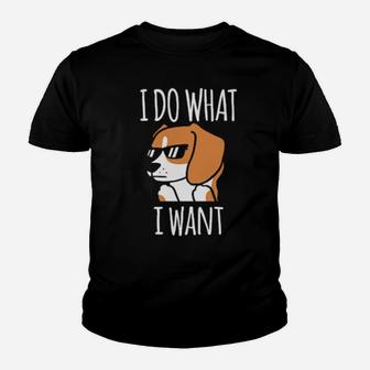 I Do What I Want Youth T-shirt - Monsterry DE