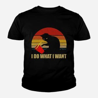 I Do What I Want Youth T-shirt - Monsterry UK