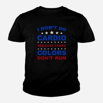I Dont Do Cardio Youth T-shirt - Monsterry UK