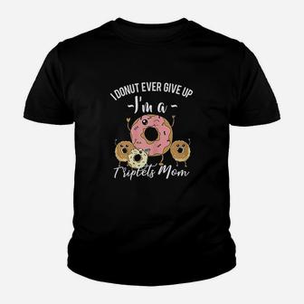 I Donut Ever Give Up I Am A Donut Youth T-shirt | Crazezy DE