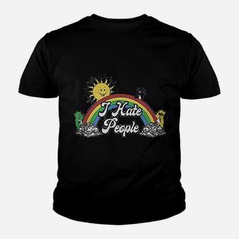 I Hate People Youth T-shirt | Crazezy