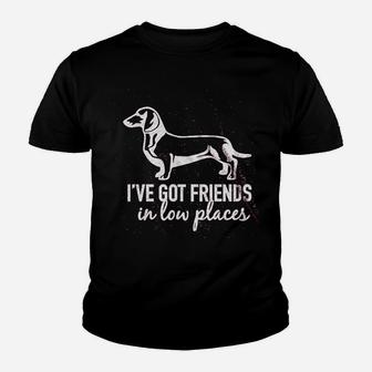 I Have Got Friends In Low Places Youth T-shirt | Crazezy UK