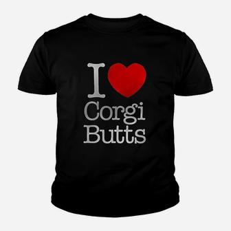I Heart Corgi Buts Youth T-shirt | Crazezy DE