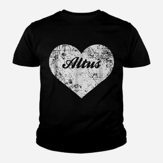I Love Altus Shirt, Funny Cute Oklahoma Gift Souvenir Youth T-shirt | Crazezy UK