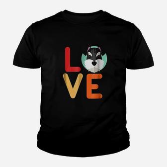 I Love Dog And Puppy Youth T-shirt | Crazezy UK