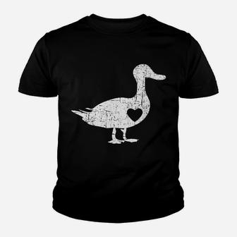 I Love Ducks T Design - Farmer Vintage Crazy White Fowl Youth T-shirt | Crazezy AU