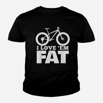 I Love Em Fat Youth T-shirt | Crazezy DE