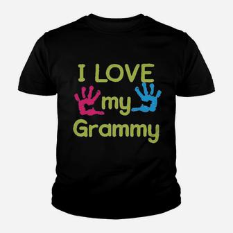 I Love My Grammy Youth T-shirt | Crazezy