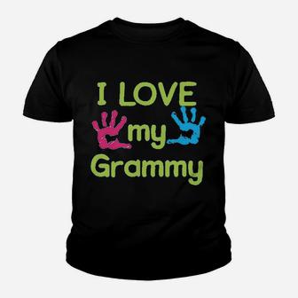 I Love My Grammy Youth T-shirt | Crazezy