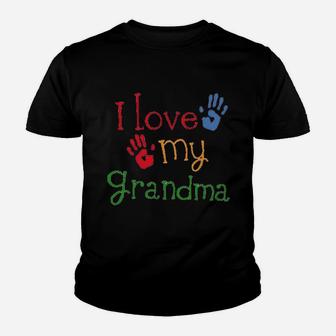 I Love My Grandma Youth T-shirt | Crazezy CA