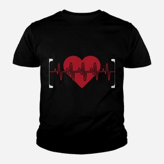 I Love My Mama Is My Valentine Day Heart Mother's Day Gift Youth T-shirt | Crazezy UK