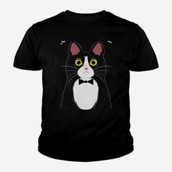 I Love My Tuxedo Cat Youth T-shirt | Crazezy