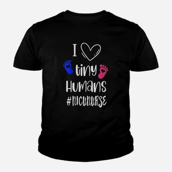 I Love Tiny Humans Youth T-shirt | Crazezy