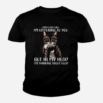 I May Look Like I Am Listening To You Cats Youth T-shirt | Crazezy