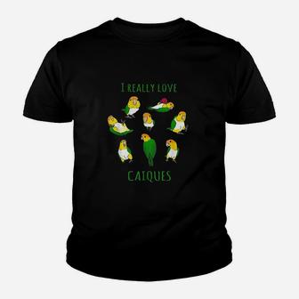I Really Love Caiques Youth T-shirt | Crazezy
