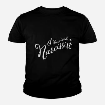 I Survived A Narcissist Youth T-shirt - Thegiftio UK