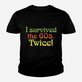 I Survived The 60S Twice Youth T-shirt | Crazezy DE
