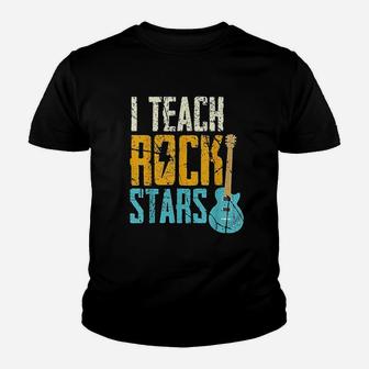 I Teach Rockstars Youth T-shirt | Crazezy UK
