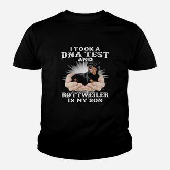 I Took A Dna Test And Rottweiler Is My Son Youth T-shirt - Monsterry DE