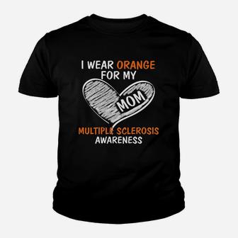 I Wear Orange For My Mom Youth T-shirt | Crazezy UK