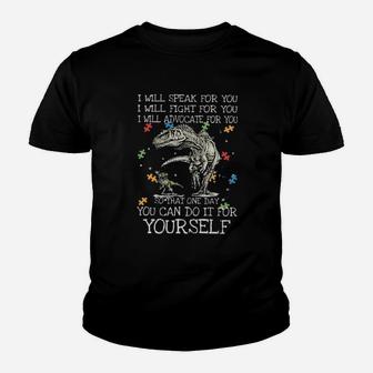 I Will Speak For You I Will Fight For You Youth T-shirt - Monsterry