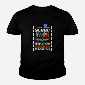 I Wish I Could Sleep But My Stupid Youth T-shirt | Crazezy