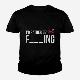 I Would Rather Be Farming Youth T-shirt | Crazezy CA