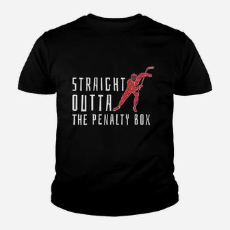 Ice Hockey Enforcer Penalty Box Youth T-shirt | Crazezy AU