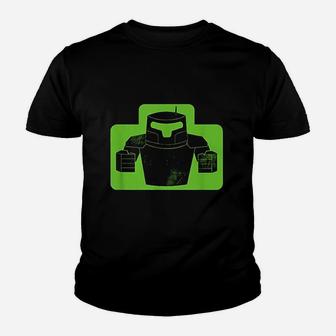 Iconic Twin Fisted Robot Ready To Fight A Battle Youth T-shirt | Crazezy