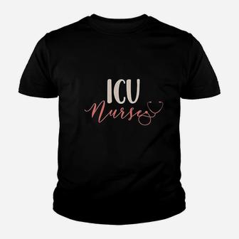 Icu Nurse Youth T-shirt | Crazezy