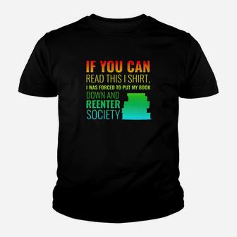 If You Can Read Youth T-shirt - Monsterry