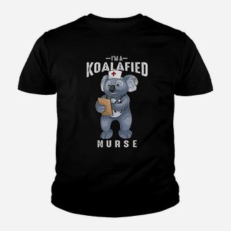 Im A Koalafied Nurse Cool Rn Koala Nursing Bear Funny Gift Youth T-shirt | Crazezy