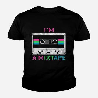 Im A Mixtape Polysexual Pride Flag Lgbtq Retro Lgbt Gift Youth T-shirt | Crazezy