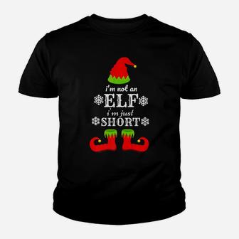 I'm Not An Elf I'm Just Short Funny Christmas Men Women Xmas Youth T-shirt | Crazezy DE