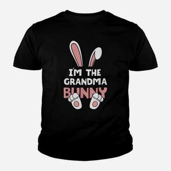 I'm The Grandma Bunny Grandmother Granny Easter Day Youth T-shirt | Crazezy UK