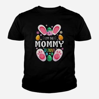 Im The Mommy Bunny Matching Family Easter Party Youth T-shirt | Crazezy
