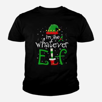 I'm The Whatever Elf Cute Funny Group Matching Family Xmas Season Youth T-shirt - Monsterry DE