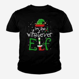 I'm The Whatever Elf Funny Group Matching Family Xmas Youth T-shirt - Monsterry