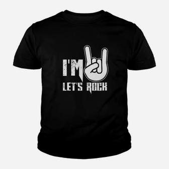 Im Two Lets Rock 2Nd Birthday Youth T-shirt | Crazezy CA
