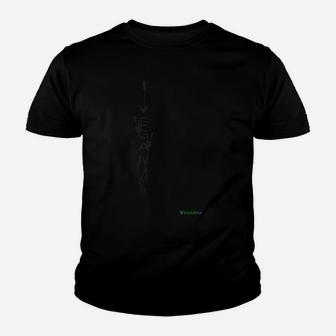 I'm Vegan Shirt | Vegan Roots & Leafs | Plant Based Clothing Youth T-shirt | Crazezy DE